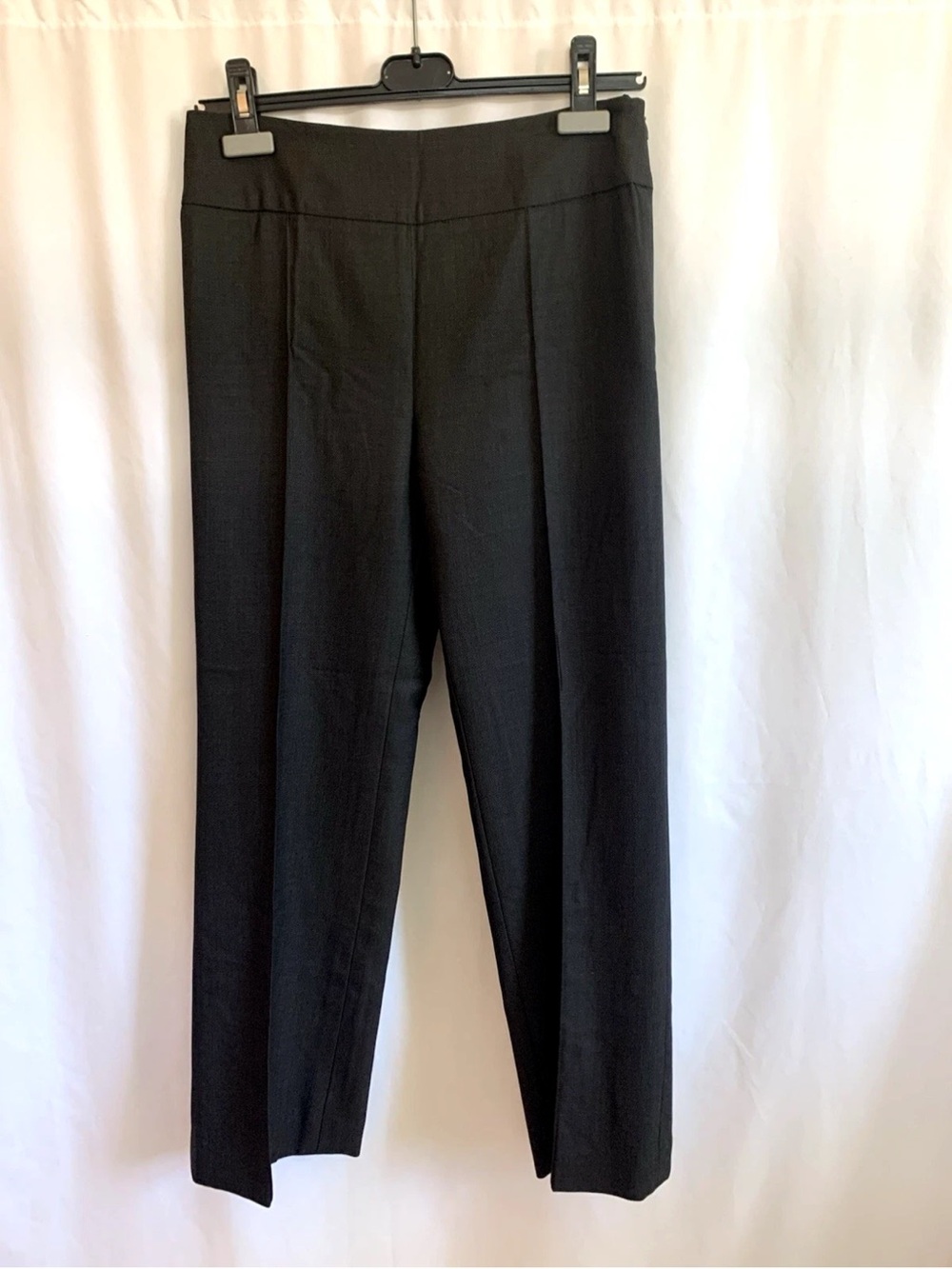 Bernard Zins Dark Brown Wool Women's Dress Pants - Size 8 Medium